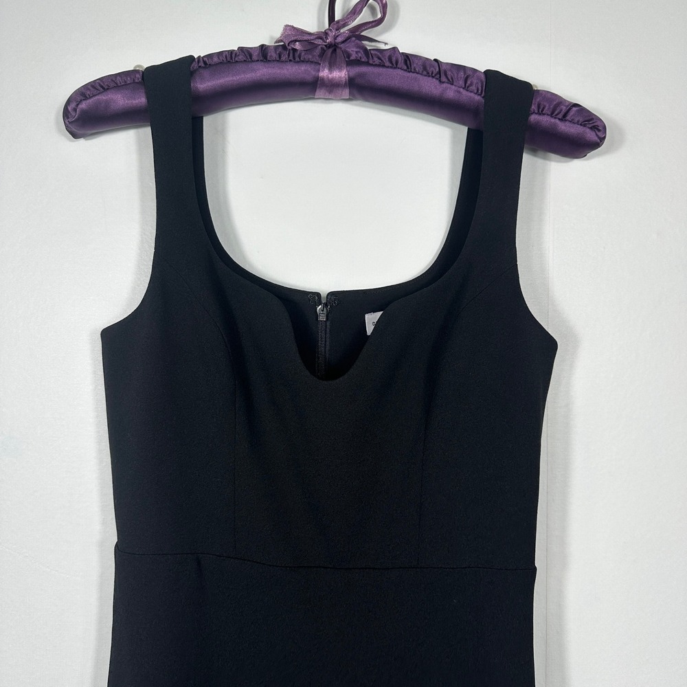Dress The Population Sloan Black Sleeveless Sheath Midi Dress Women's Small NWT - Picture 3 of 16